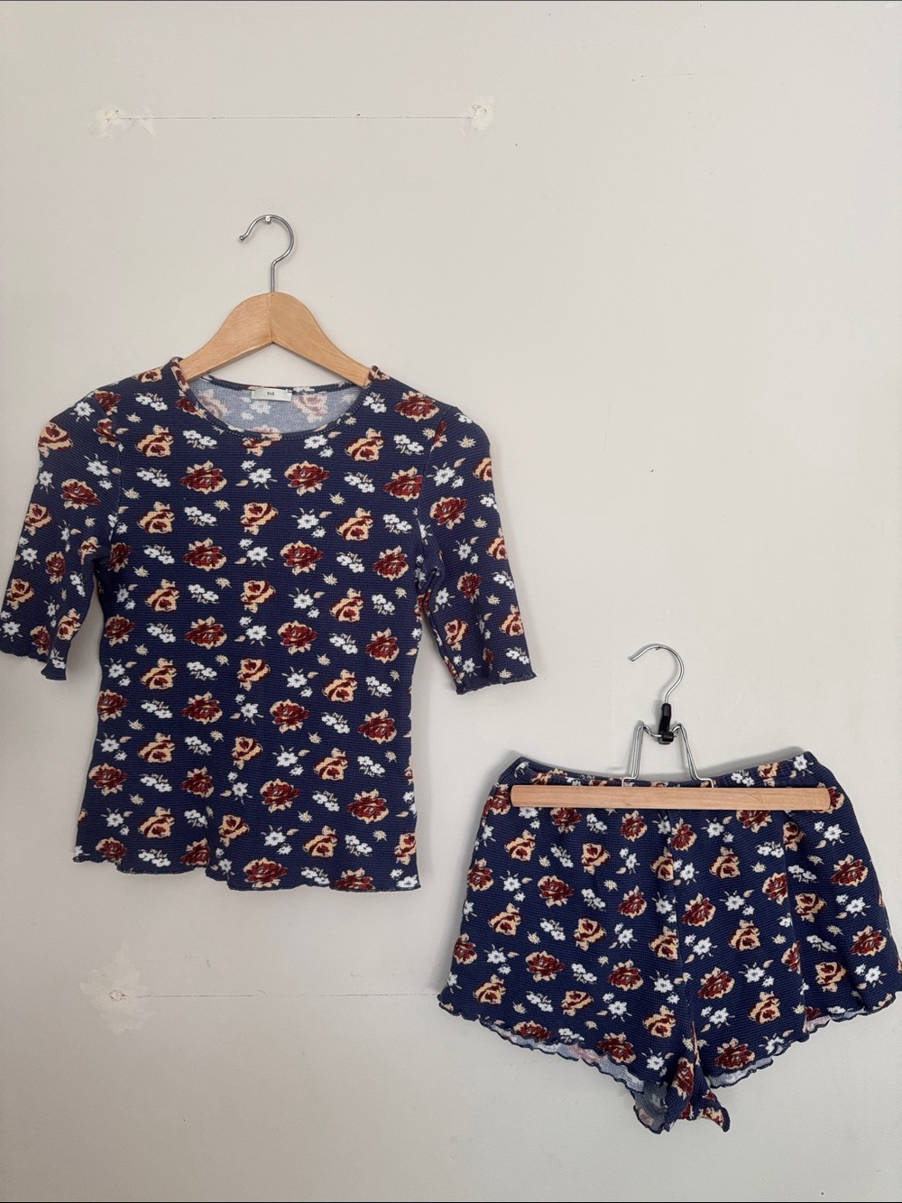 YSÉ Amour Flou Short Sleeve Pajama Set